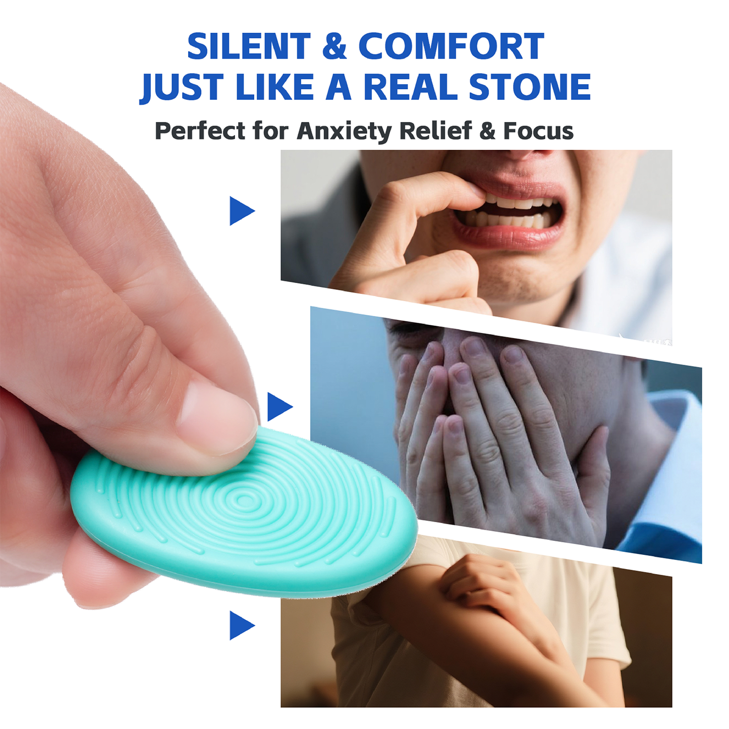 NPPN Hard Plastic Sensory Stones